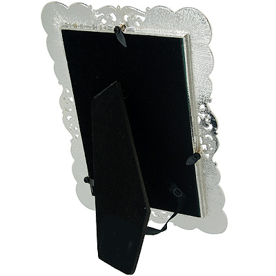 Фоторамка металлическая, 10 см х 15 см HL00010-46D1 Фоторамка Uniteme Ltd 2010 г ; Упаковка: коробка инфо 7541d.