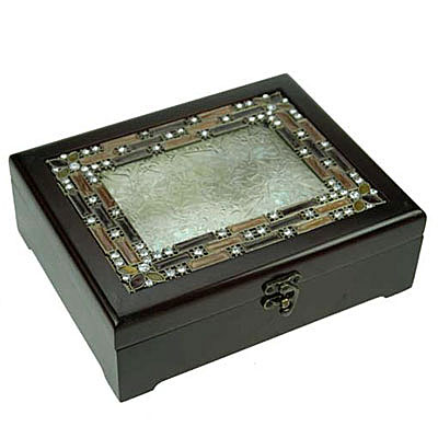 Шкатулка со стразами 37179 Шкатулка Interno Stile 2009 г ; Упаковка: коробка инфо 12287f.