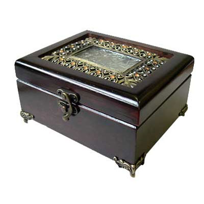 Шкатулка со стразами 37074 Шкатулка Interno Stile 2010 г ; Упаковка: коробка инфо 12298f.
